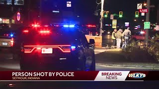 Seymour Police: Person shot by officers in southern Indiana
