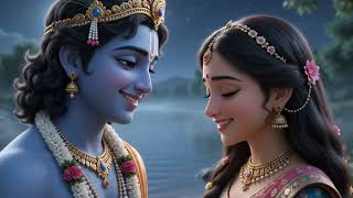 ✨ Krishna Raas Leela | Cinematic 3D Animation in Moonlit Vrindavan | Radha Krishna Divine Story screenshot 5