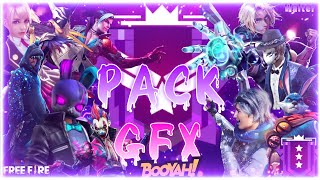 !PACK GFX de FREE FIRE! (Android) |WalterATM YT