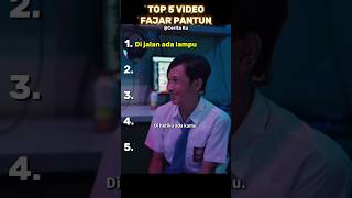 Top 5 Pantun Fajar Sadboy bikin ngakak 🤣🤣 #lucu #fajarsadboy #ngakak #komedi