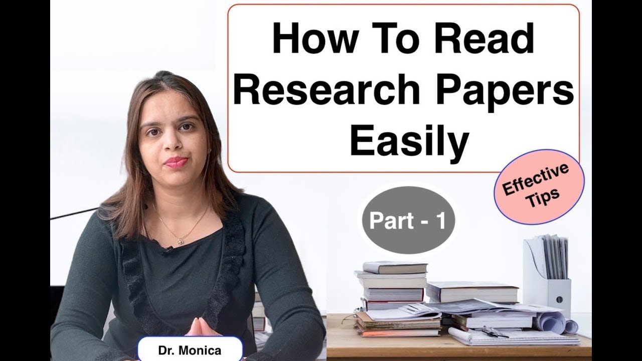 how to start reading research papers