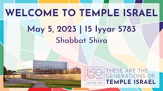 Shabbat Shira - May 5, 2023