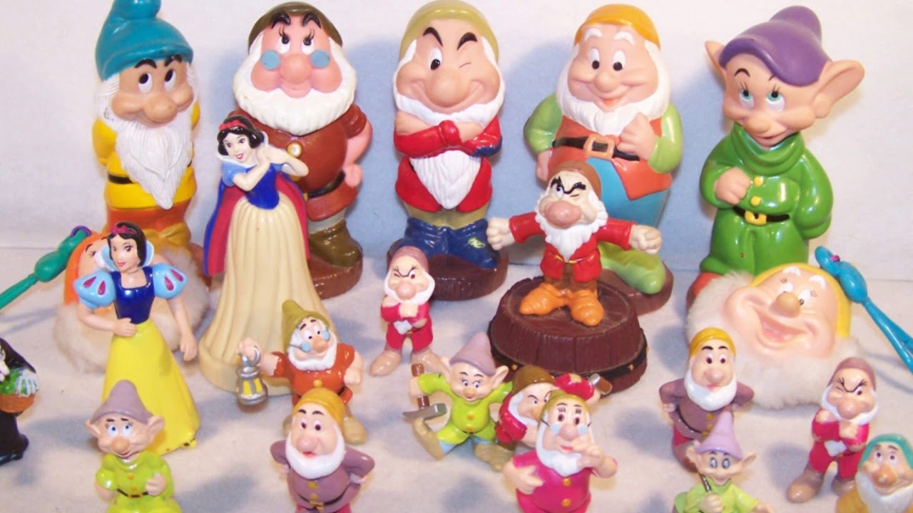 Disney Snow White and the seven dwarves Toy Collection Slide Show