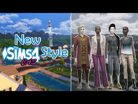 Видео: [TS4] New Style - Category CAS - Семья Манч