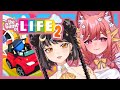 TWO GIRLS GOING THRU LIFE | Collab w/ @JanuaryKayCh | The Game of Life 2