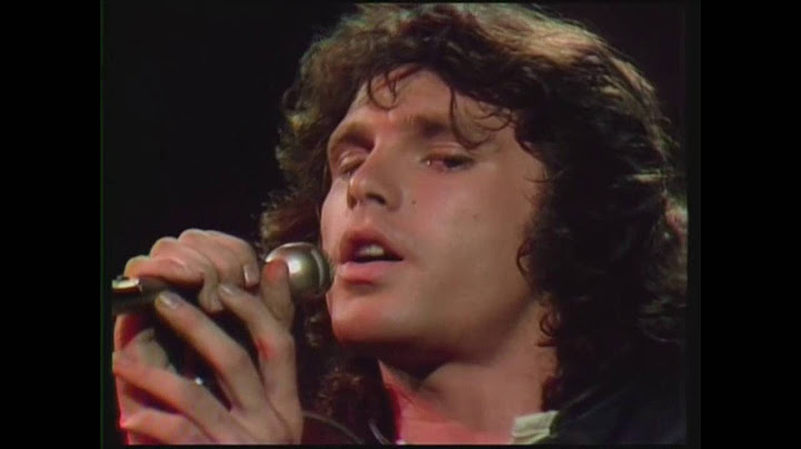 People Are Strange Live version - Live performance video thumbnail
