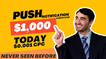 CPA Marketing for Beginners, MAKE $1000 TODAY, Promote CPA Offers With Push Notifications