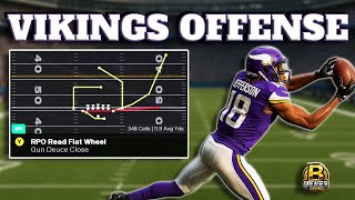 Minnesota Vikings Playbook Breakdown – The BEST Mix of RPOs, Passes & Runs in Madden 26 screenshot 5