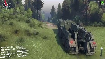 GAMEPLAY OF SPINTIRES moving logs on the Plains map part 1