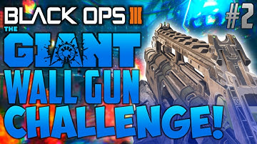 BO3 The Giant Wall Weapons Only Challenge Part 2