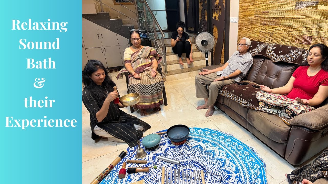 Relaxing Sound Bath and Experience Sharing - YouTube