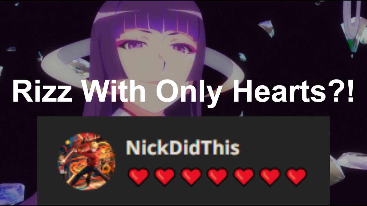 Only Rizz Can I Rizz With Only Hearts? Rizzing Featherine (Character.ai) - YouTube
