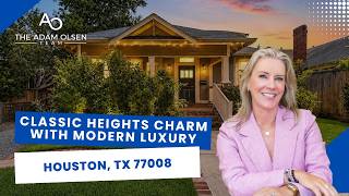 FOR SALE | Classic Heights Charm with Modern Luxury | 1322 Tulane Street, Houston, TX 77008 FOR SALE | Classic Heights Charm with Modern Luxury | 1322 Tulane Street, Houston, TX 77008