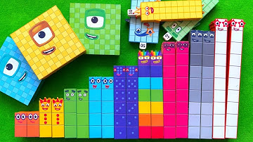 Looking for Numberblocks NEW 528 Puzzle Tetris Shape | ASMR chirping of birds
