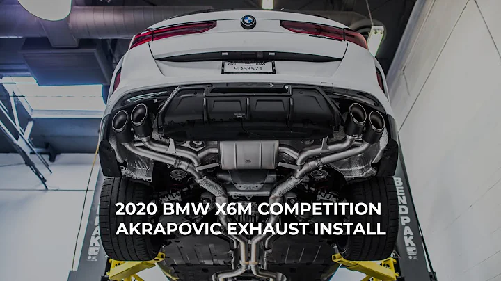 Clinton's 2020 BMW X6M Competition Gets An Akrapov...