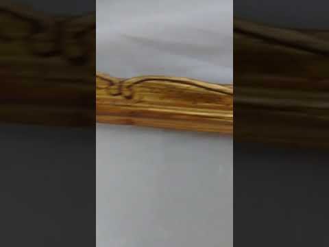 Marcos hoja de oro 2 piezas.