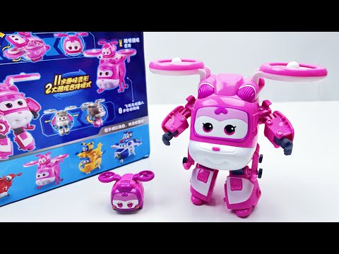 15-Minute Electric Toy Unboxing and Review | Super Wings Little Love Rescue Helicopter | Golden Boy 