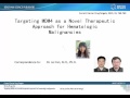 Targeting mdm4 as a novel therapeutic approach for hematologic malignancies