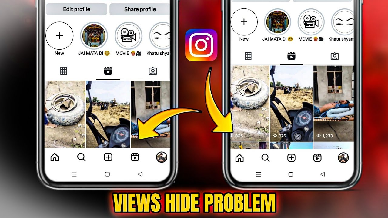 instagram reels views not showing |Instagram par views nahi dikh raha hai |reels views not showing f
