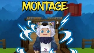 New Wolf Skin Montage Block Man Go Blockymods