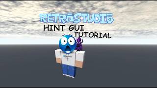 Retrostudio Hint gui tutorial