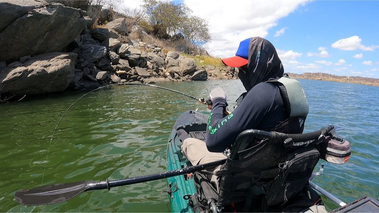 Pescaria na Barragem de Santa Cruz – Apodi/RN: Pontos Lindos, Muita Estrutura e peixe na linha!