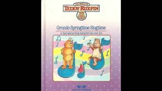Teddy Ruxpin Grundo Springtime Singtime WITH MOVEMENT CODING