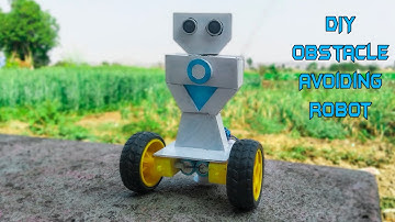 DIY Obstacle Avoiding Robot using Arduino || VD Tech Creator