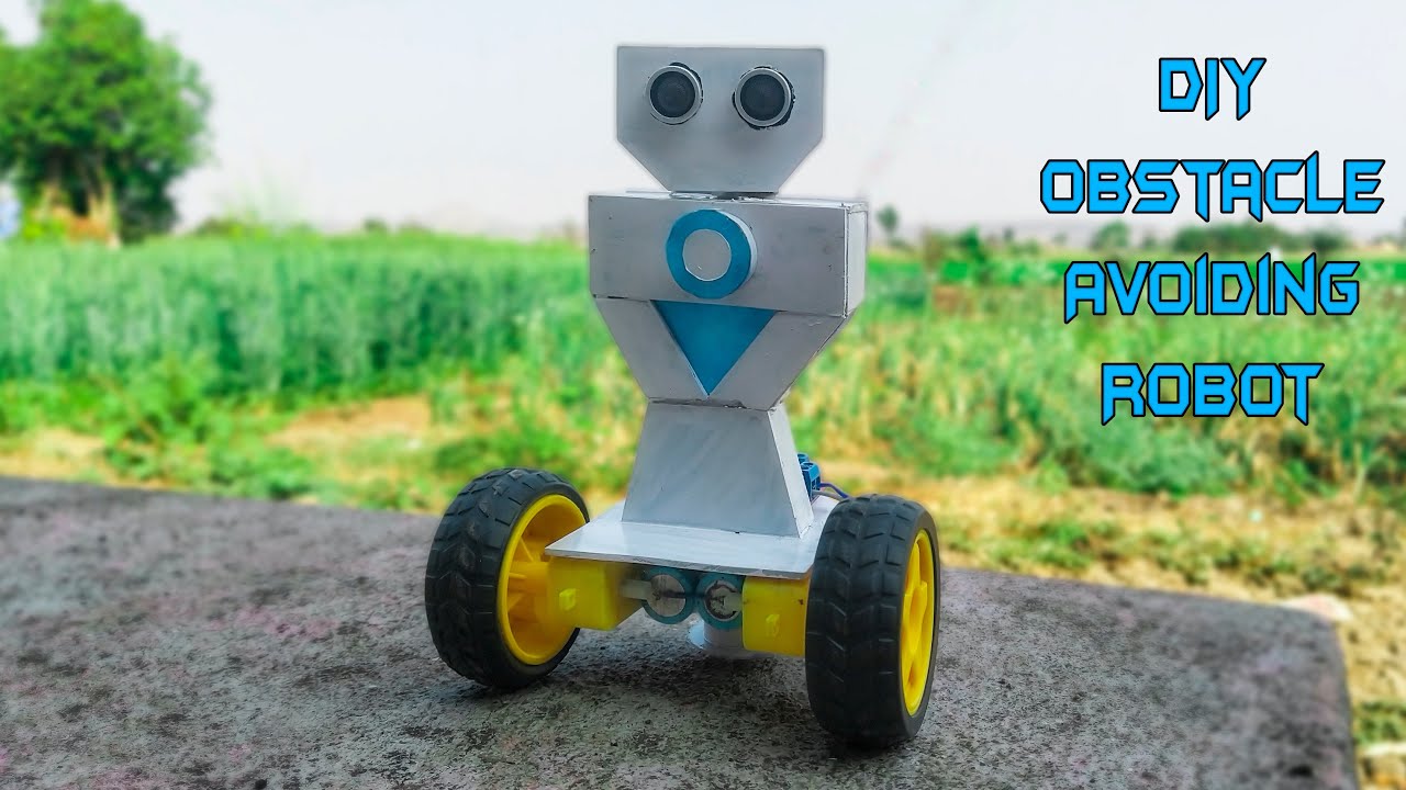 DIY Obstacle Avoiding Robot using Arduino || VD Tech Creator - YouTube