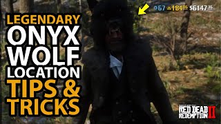 *NEW* Legendary Onyx Wolf Location Tips & Tricks in Red Dead Online
