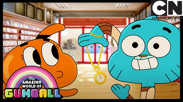 Gumball and Darwin hypnotise Larry | The Refund | Gumball | Cartoon Network |