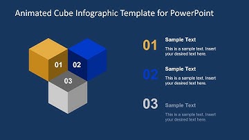 Animated Cube Infographic Template for PowerPoint