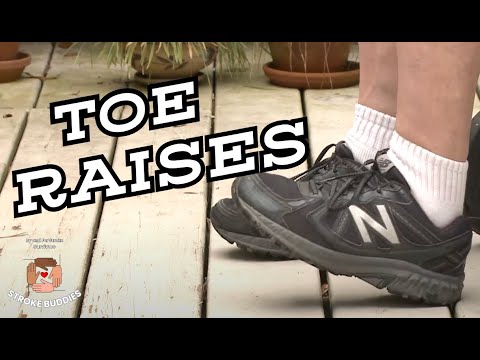 Improve Your Walking: Toe Raises & Ankle Flex Exercises for Stroke Recovery
