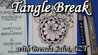 TANGLE BREAK TANGLES (flux, crescent moon, poke root)