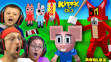 ROBLOX KITTY vs. PIGGY Mouse!  (FGTeeV