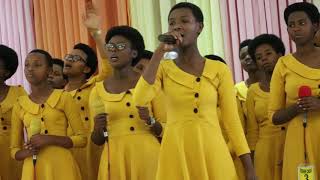 Vestina na Dorcas:Reba uko Goshen Choir baririmbye ya Chorus mukunda 'Hallelua ya NEW Melody'