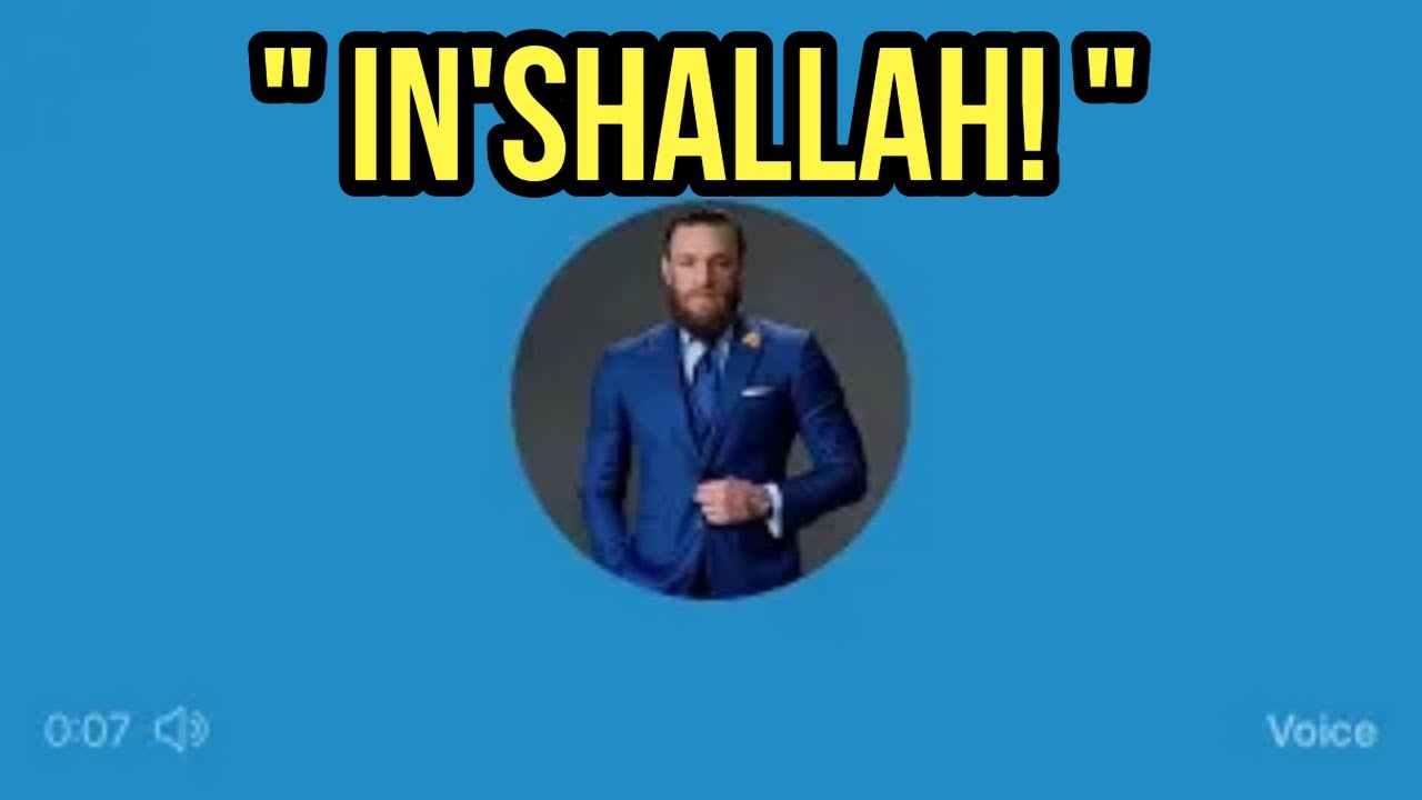 Конор Макгрегор, когда Усман провалил тест на наркотики (заметка Twitter)