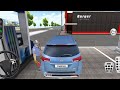 New blue Kia carnival refueling in gas station ⛽ ! 3D driving class#viralvideo 😯