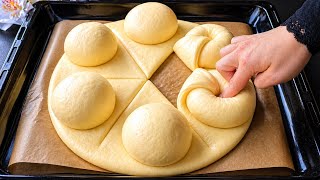 Эта выпечка вызывает привыкание 😳 – простой рецепт булочек всего из 7 ингредиентов. screenshot 4