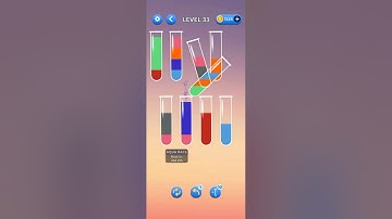 Water sort level 33 solution | how to play water sort level 33