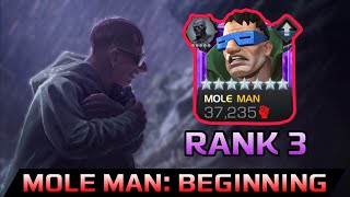 RANK 3 MOLE MAN IS FINALLY HERE! | The Week of Mole Man 1: Beginning | Mcoc