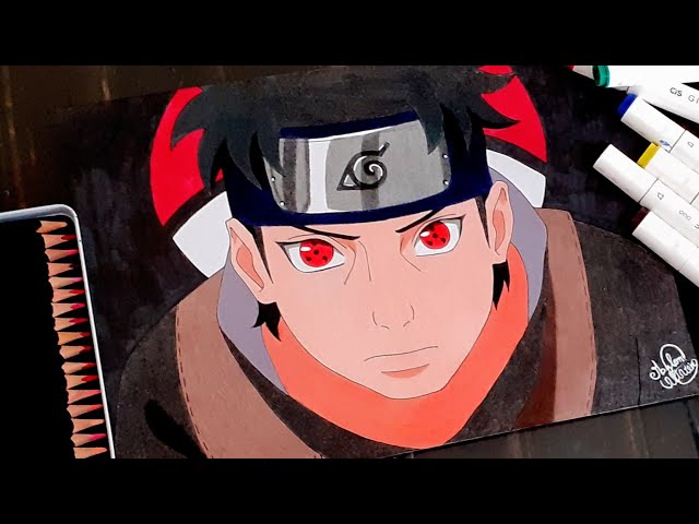 Uchiha Shisui - Naruto - Mayara Rodrigues Drawings