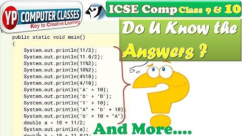 Most Difficult and tricky output Questions of system.out.println in java | YP Computer Classes