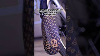 The unboxing of Brompton 50th Anniversary C line 12 speeds Limited Edition.