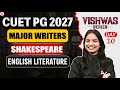 CUET PG English Literature 2027 | Major Writers - Shakespeare | Complete Guide