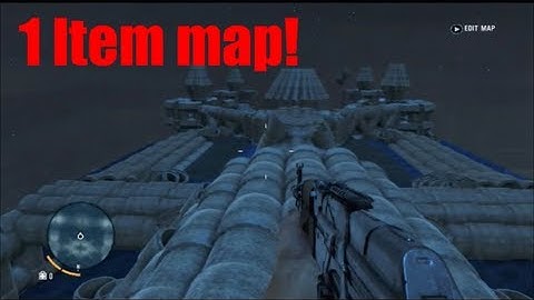far cry 3 custom map fun #25: Mind illusion, 1 item map and secret facility!