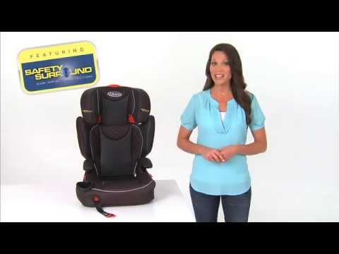 Graco Affix Highback Forward Facing Booster Car Seat with Latch