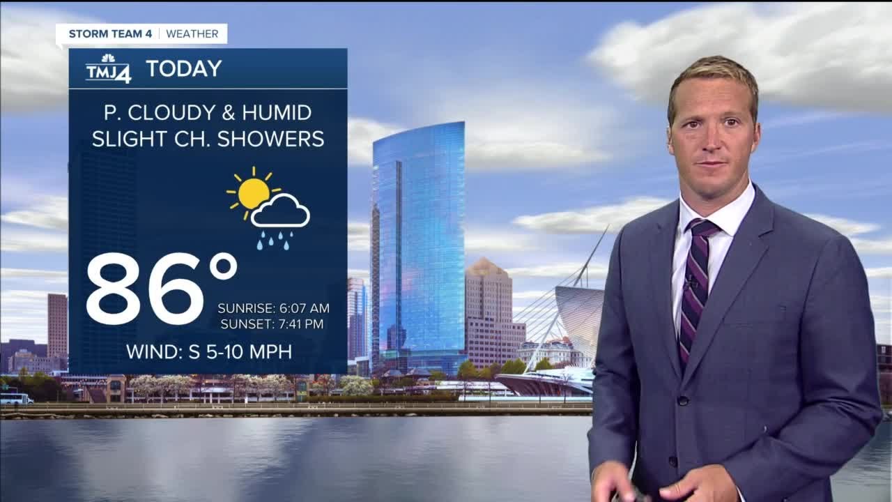 Hot and humid Monday - YouTube