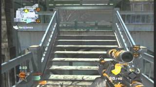 Black ops: Weapon Test: MP5K w/ Acog Scope. Gameplay + Commentary
