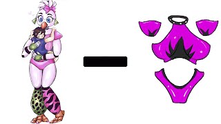 GLAMROCK CHICA + GREGORY - ALL CLOTHES = ??? FNAF ANIMATION FNF